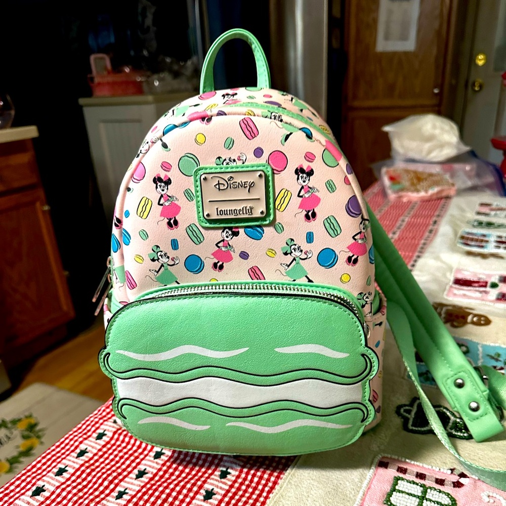 Minnie Macaroon Loungefly Backpack